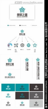 美聯(lián)之星科技公司標(biāo)志設(shè)計(jì) 激發(fā)創(chuàng)意懸賞，匯圖網(wǎng)助力網(wǎng)絡(luò)技術(shù)企業(yè)形象構(gòu)建